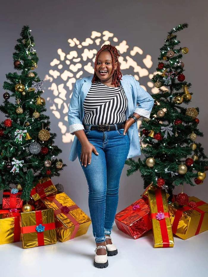Festive portrait session
